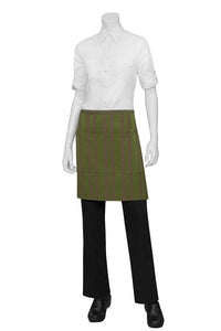 Chef Works Phoenix Green Half Bistro Apron