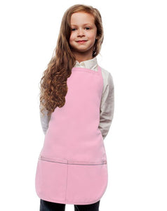 Cardi / DayStar Pink Kid's Bib Apron (2 Pockets)