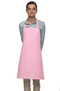 Cardi / DayStar Pink Deluxe Bib Adjustable Apron (No Pockets)