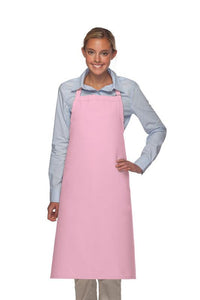 Cardi / DayStar Pink Deluxe XL Butcher Adjustable Apron (No Pockets)