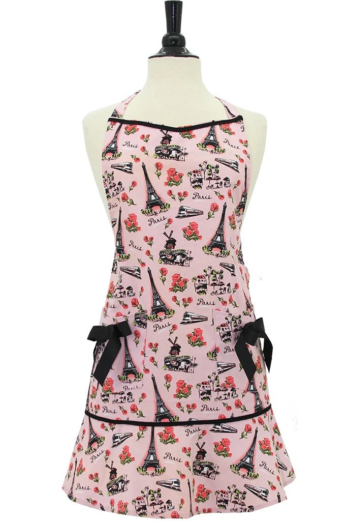 Jessie Steele Pink Paris Lucille Apron