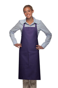 Cardi / DayStar Purple Deluxe Butcher Adjustable Apron (1 Pocket)