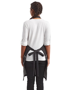 Black Denim ‘Regenerate’ Sustainable Bib Apron (2 Pockets)