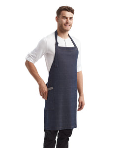 Indigo Denim ‘Regenerate’ Sustainable Bib Apron (2 Pockets)