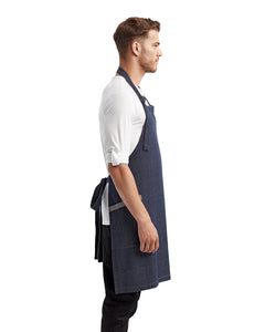 Indigo Denim ‘Regenerate’ Sustainable Bib Apron (2 Pockets)