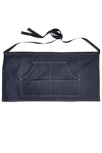 Artisan Collection by Reprime Indigo Denim Jean Stitch Waist Apron (4 Pocket Pouch)