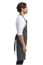 Artisan Collection by Reprime Black Denim Bib Adjustable Apron (4 Pocket Pouch)