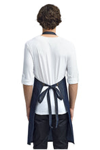 Artisan Collection by Reprime Indigo Denim Bib Adjustable Apron (4 Pocket Pouch)