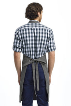 Artisan Collection by Reprime Dark Grey Bib Adjustable Apron (4 Pocket Pouch)