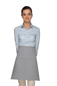 Cardi / DayStar Silver Half Bistro Apron (1 Pocket)