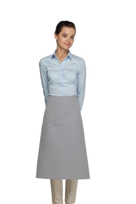 Cardi / DayStar Silver 3/4 Bistro Apron (1 Pocket)