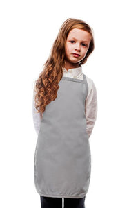 Cardi / DayStar Silver Kid's Bib Apron (No Pockets)