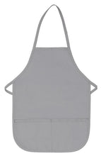 Cardi / DayStar Silver Kid's XL Bib Apron (2 Pockets)