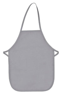 Cardi / DayStar Silver Kid's XL Bib Apron (No Pockets)