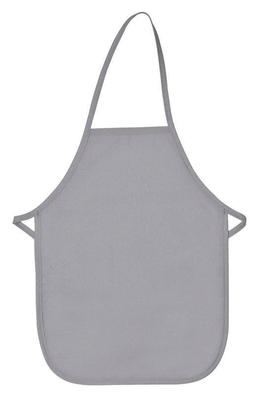 Cardi / DayStar Silver Kid's XL Bib Apron (No Pockets)