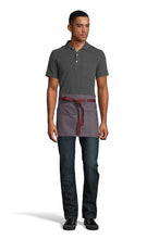 UT Black Collection Slate / Burgundy Beltway Waist Apron (3 Pocket)