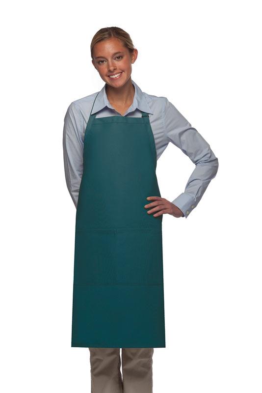 Cardi / DayStar Teal Deluxe Butcher Adjustable Apron (2 Pockets)
