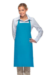 Cardi / DayStar Turquoise Deluxe Bib Adjustable Apron (2 Pockets)