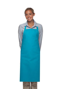 Cardi / DayStar Turquoise Deluxe Butcher Adjustable Apron (No Pockets)