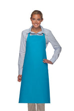 Cardi / DayStar Turquoise Deluxe XL Butcher Adjustable Apron (No Pockets)