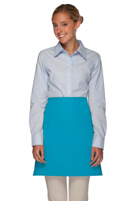 Cardi / DayStar Turquoise Half Bistro Apron (No Pockets)