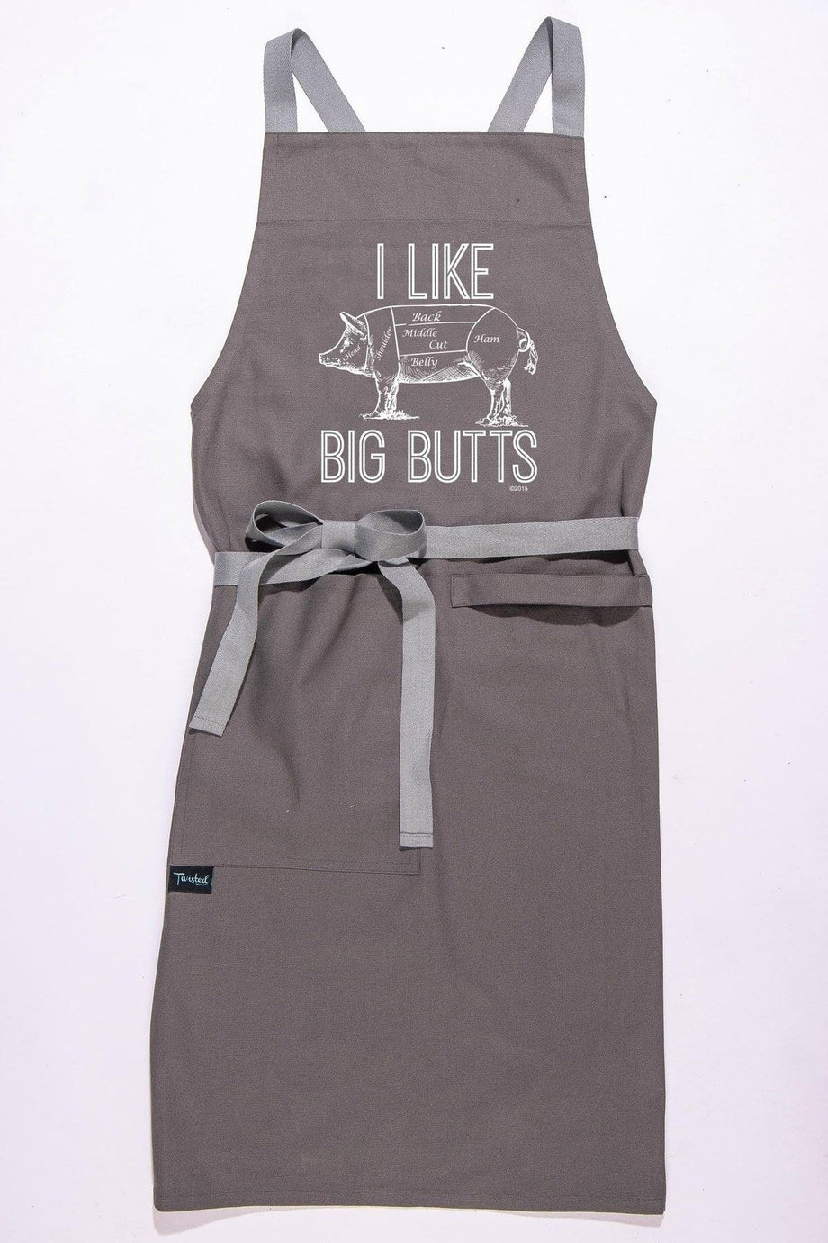 Twisted Wares I Like Big Butts Apron