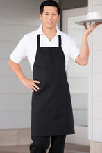 Uncommon Threads Black Bib Apron (No Pockets)