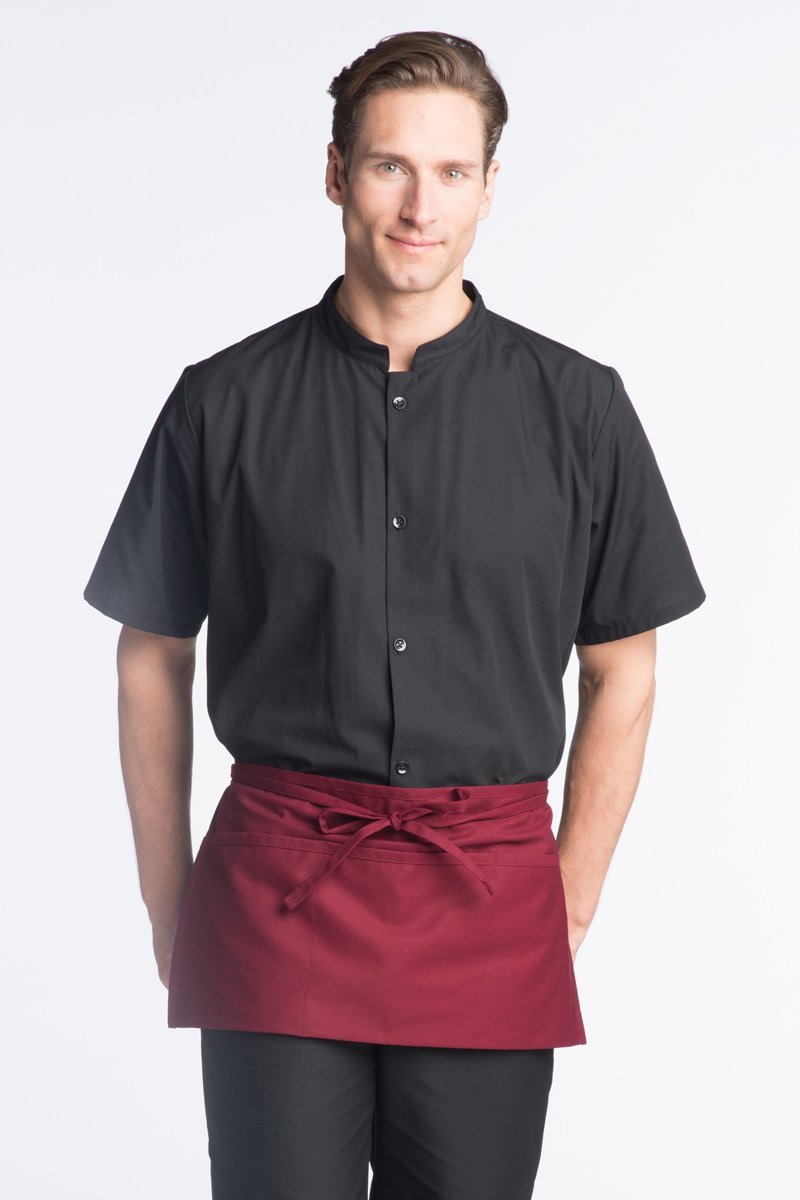 Uncommon Threads Burgundy Waist Apron (3 Pockets)