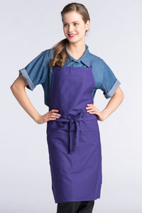 Uncommon Threads Purple Butcher Adjustable Apron (2 Pockets)