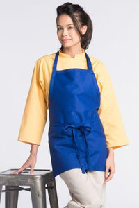 Uncommon Threads Royal Blue Bib Adjustable Apron (3 Pockets)