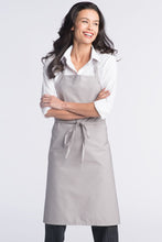 Uncommon Threads Silver Bib Apron (No Pockets)