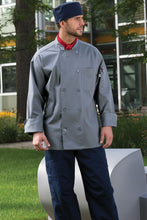 Uncommon Threads Steel Grey Orleans Chef Coat