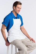 Uncommon Threads White Bib Adjustable Apron (3 Pockets)