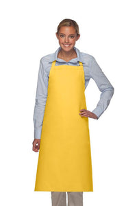 Cardi / DayStar Yellow Deluxe XL Butcher Adjustable Apron (No Pockets)