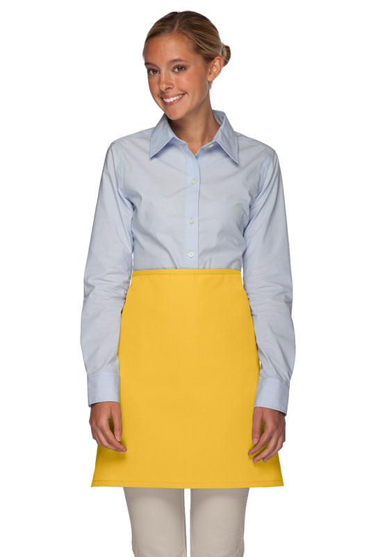 Cardi / DayStar Yellow Half Bistro Apron (No Pockets)